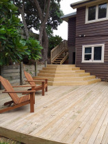 Deck with Stairs