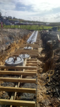 Capping beams - Piles, capping beams form work