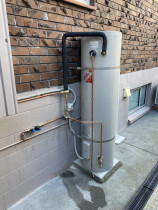 Hot water cylinder relocation! Water