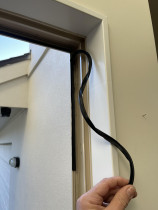 Backing Seals - The Rubber Seals that go around your Door Frames or Windiw Frames also known as Backing Seals often shrink back after a few years meaning strong winds can blow a draught into your home.
We supply and fit all rubber seals.