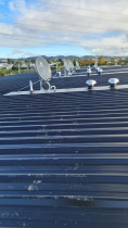 Tamora Lane Project - Installation of satellite dishes and thru roof mechanical vents