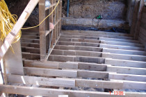 Complete sub-floor replacement - We needed to undertake this work as the whole bottom part of house including floor, framing, walls were in a terrible state with house near collapse.