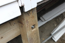 Stainless steel bolt connections - We don't use galvanized bolts and/or nail-on plates like our competitors.