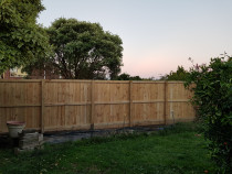 Fencing work at 108/110 Elliot Street by A.J. Callis Ltd