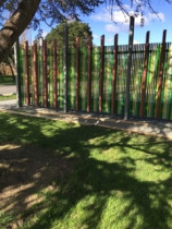 Fence painting