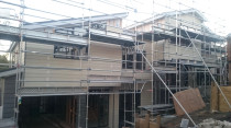 AMW Builders Ltd - Kiroff project - cladding progress