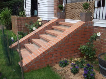 brick steps