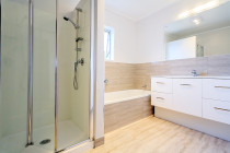 customised economy bathroom by Bathrooms in Auckland Ltd