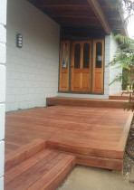 Entrance decking by Buildmate Limited