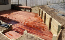 Glenfield deck extension - Cain Built Ltd