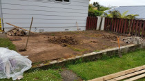 Deck in New Lynn (before)