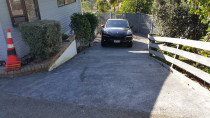 Exposed aggregate driveway in Howick