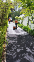 Asphalt project on Market Road New Market