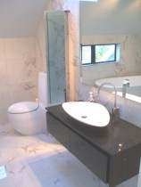 Deluxe bathroom - We completed 3 bathrooms to this standard for this very happy client