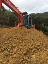 Big site clearing and earthworks by K&D Contracting Ltd - House excavations