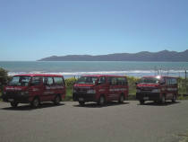 Some of our vans  - Maxi Carpet Services - You will always know it's us!  Look for the RED vans with the BLUE bubbles!