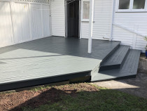 Lovely deck repaint - Deck repaint in Mt Albert, Auckland by Paint Crew