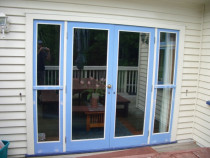 retro french doors double glazed by R & B Glass & Glazing - retro french doors double glazed