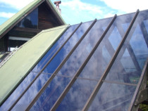 after completion of refurbishing glass roof by R & B Glass & Glazing - after completion of refurbishing glass roof