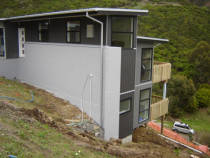 New home on hill, Hillsborough, ChCh by R W Steele Builders Ltd