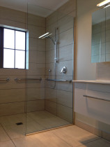 level entry shower by Refit Bathroom Renovations Ltd