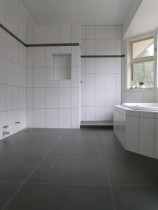 normal bathroom ceramic tile natural stone border - Style with Tile Ltd