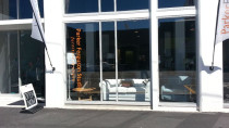 Furniture showroom with UV blocking Fade protection window tint installed - Suntamers