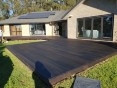 Massive Kwila Deck looking brand new again! - Customers were very happy to see their deck revived, as with dogs etc and winter it was looking a bit worst for wear - not now though! TK Revive - Quality Work - Beautiful Results!