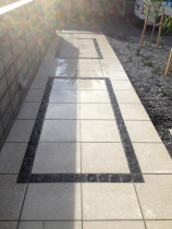 500x500 with bluestone inserts - TQ Concrete Placers