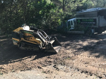 Skidsteer after