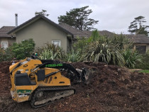 Skidsteer at work